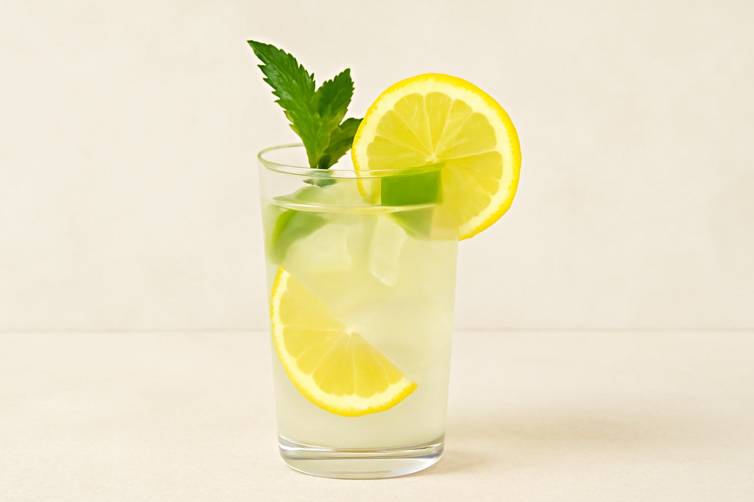 Bevanda al limone per la vitalità
